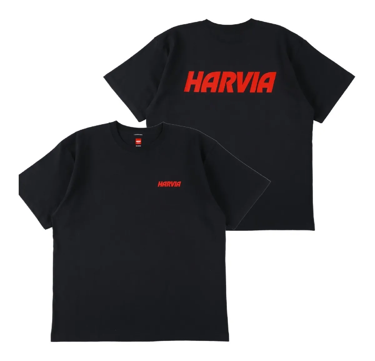 ハルビアロゴ入りTシャツ黒 L